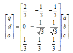 Park Transform stationary equation