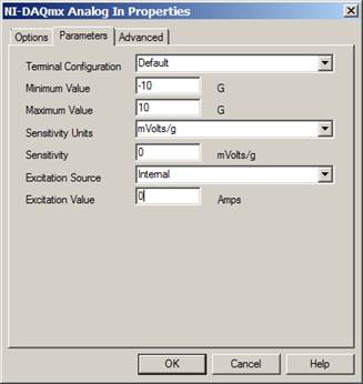 AnalogInParamAcceleration